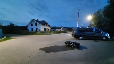 Неподалік Житомира у ДТП травмувався 16-річний мопедист