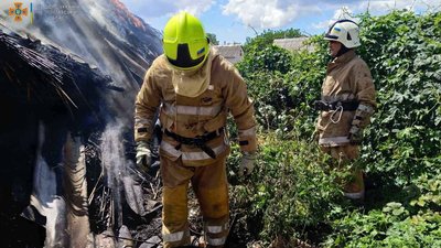 На Полтавщині жінку оштрафували за спалювання сміття