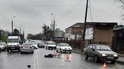 ДТП у Шепетівці. Фото: ГУ НП у Хмельницькій області ДТП у Шепетівці. Фото: ГУ НП у Хмельницькій області