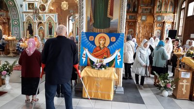 Хмельницький, ікона Покрова Пресвятої Богородиці