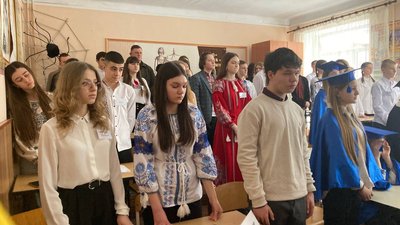 Урок правової свідомості: тернопільські учні розглядали історію утисків української мови Урок правової свідомості: тернопільські учні розглядали історію утисків української мови