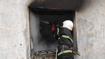 На Миколаївщині під час пожежі, у власному будинку, загинув чоловік На Миколаївщині під час пожежі, у власному будинку, загинув чоловік