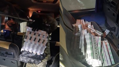 3 тисячі пачок сигарет знайшли львівські прикордонники у рейсовому автобусі