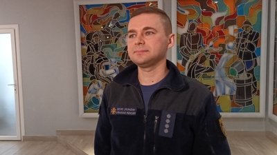 Віктор Репута, керівник медичного підрозділу пожежно-рятувальної служби Тернопільської області Віктор Репута, керівник медичного підрозділу пожежно-рятувальної служби Тернопільської області