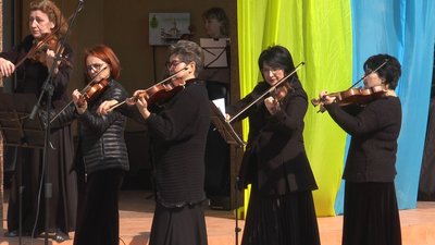 В Івано-Франківську музиканти долучилися до всеукраїнської мистецької акції "Вільне небо"