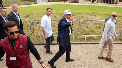Дональд Трамп, Amgen Irish Open 2026, Ірландія