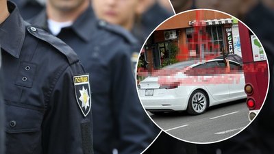 Tesla, автомат, Франківськ, поліція