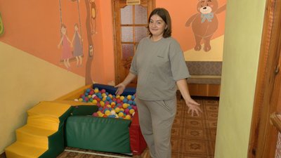 Мама дівчинки, яка відвідує освітньо-інклюзивний центр Тамара Биковська Мама дівчинки, яка відвідує освітньо-інклюзивний центр Тамара Биковська