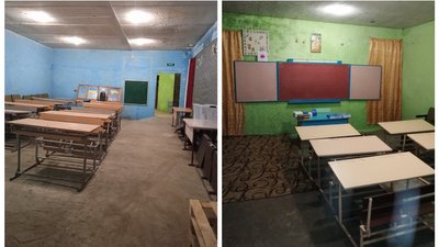 Укриття в Боківському ліцеї Укриття в Боківському ліцеї