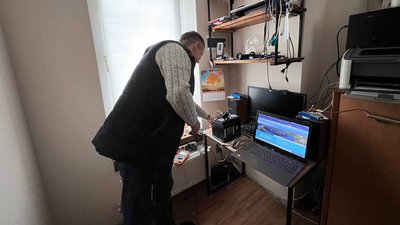Тернополянин знайшов спосіб, як підключити інтернет без електрики Тернополянин знайшов спосіб, як підключити інтернет без електрики