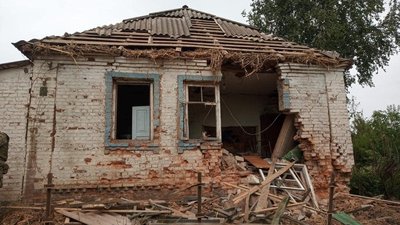 Наслідки обстрілів на Сумщині Наслідки обстрілів на Сумщині