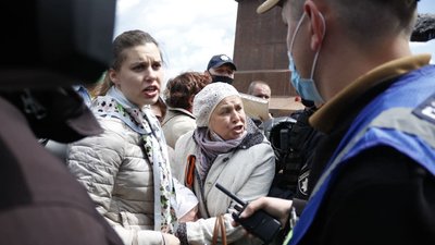 Заборонена символіка та сутички. Як пройшло 9 травня в Одесі Заборонена символіка та сутички. Як пройшло 9 травня в Одесі
