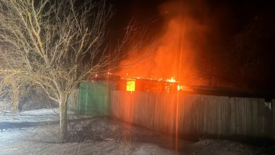 Пожежа в Куп'янському районі