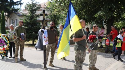 В Охтирці на Сумщині поховали Бориса Добряка