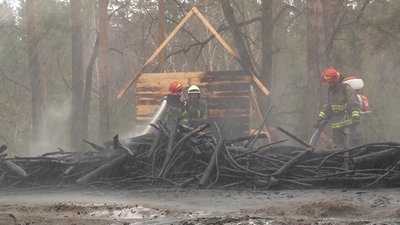 Гасили пожежу в лісі: ДСНСники та лісівники Черкащини провели навчання Гасили пожежу в лісі: ДСНСники та лісівники Черкащини провели навчання