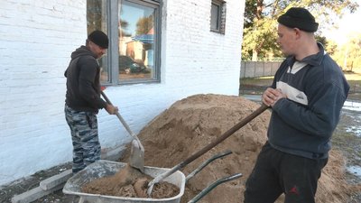 У школі на Черкащині ремонтують їдальню У школі на Черкащині ремонтують їдальню
