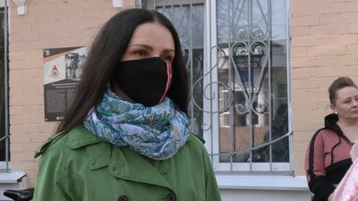 У Рівному протестували проти тимчасового переселення корпусу музшколи У Рівному протестували проти тимчасового переселення корпусу музшколи