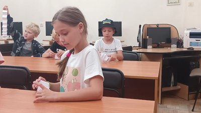 Учасниця літнього табору Ольга Дужик Учасниця літнього табору Ольга Дужик