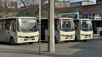 На маршрути Полтави виїхали нові автобуси «Ataman»