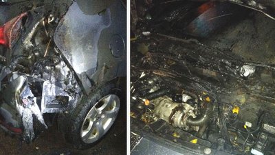 У Рівному підприємцю підпалили автомобіль