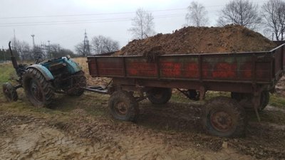 На Волині спіймали трьох чоловіків із причепом піску та щебеню На Волині спіймали трьох чоловіків із причепом піску та щебеню