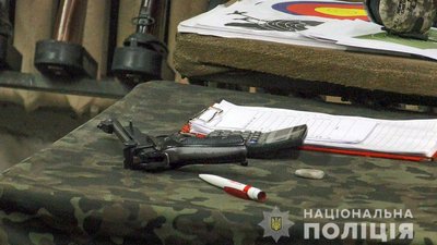 Пістолет у тирі, де сталося вбивство