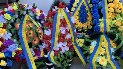 Херсон, загиблі військові, прощання