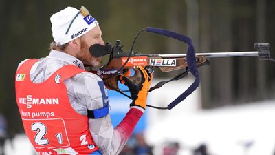 Сімон Едер на Кубку світу з біатлону