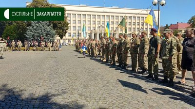 Марш захисників України відбувся в Ужгороді Марш захисників України відбувся в Ужгороді