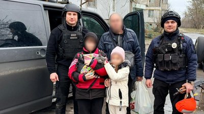 Херсонщина, поліція, евакуація, діти