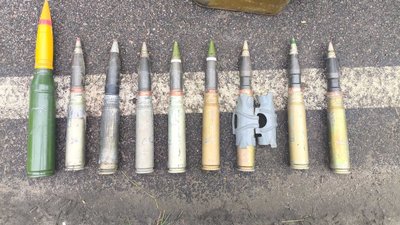 Артснаряди на Рівненщині