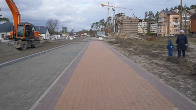 Гостомельське шосе, Ірпінь