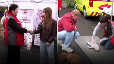 Волонтери Червоного Хреста розповіли про свою діяльність у річницю створення організації