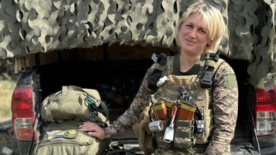 Катерина, "Іскра" медикиня 117 окремої бригади ТрО Донецька область