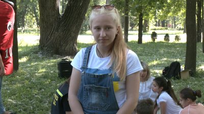 У Запоріжжі із дітьми-переселенцями працює собака-психолог У Запоріжжі із дітьми-переселенцями працює собака-психолог