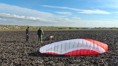 Мотопароплан на якому українець незаконно перетнув кордон з Молдовою