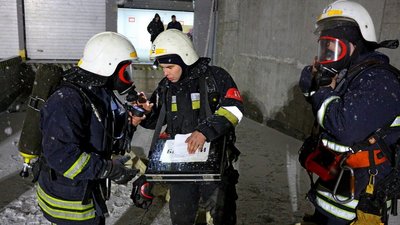 У Тернополі відбулися навчання рятувальників У Тернополі відбулися навчання рятувальників
