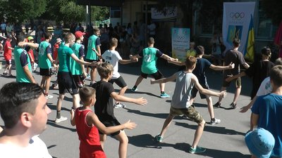 У Запоріжжі відзначили Олімпійський день руханкою У Запоріжжі відзначили Олімпійський день руханкою
