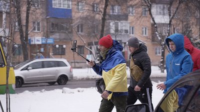 "Марафон добра": азовець Петро Скрипка пройшов марафон на підтримку військових "Марафон добра": азовець Петро Скрипка пройшов марафон на підтримку військових