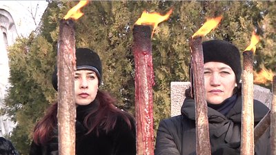 Запоріжці долучились до міжнародних акцій, приурочених Дню пам’яті жертв Голокосту Запоріжці долучились до міжнародних акцій, приурочених Дню пам’яті жертв Голокосту