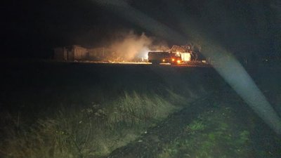 У Новомиколаївці та Новому Полі на Запоріжжі стались пожежі через обстріли армії РФ