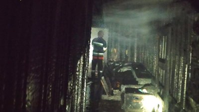 На Хмельниччині сталася пожежа на території обласного центру соціально-психологічної реабілітації