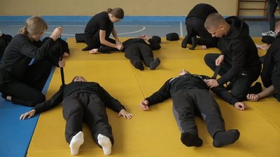 Як надавати домедичну допомогу – навчали курсантів університету, що переїхав у Вінницю