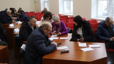Депутати Охтирської районної ради вперше від початку повномасштабної війни провели сесію Депутати Охтирської районної ради вперше від початку повномасштабної війни провели сесію