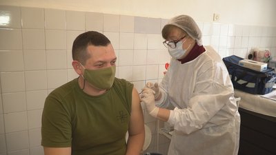На Вінничині триває вакцинація військовослужбовців