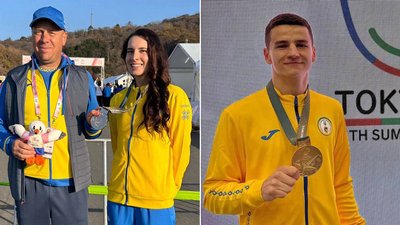 Велоспортсменка Єлисавета Топчанюк, каратист Іван Урсатій