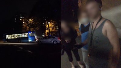 Чинив опір: у Рівному довелось затримали чоловіка, який заявив про ДТП з тролейбусом
