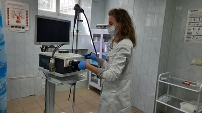 У Чернівецькій поліклініці закупили новий апарат для гастровідеоскопії