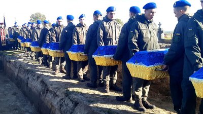 На Львівщині провели перепоховання воїнів УПА