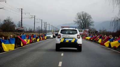 В Ужгороді попрощалися із полеглим захисником Василем Данилом